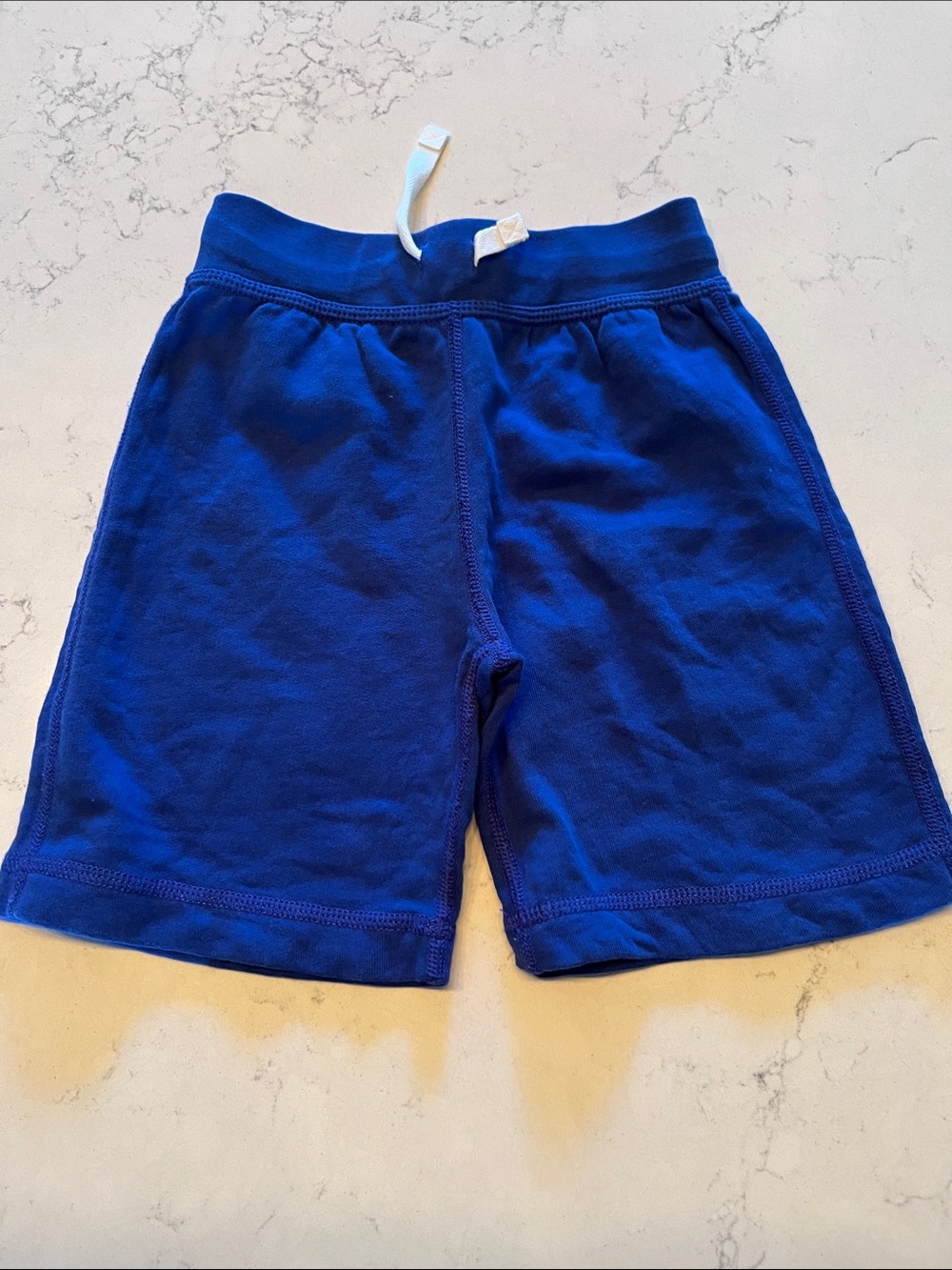 Hanna Andersson Blue Pull-On Cotton Shorts
